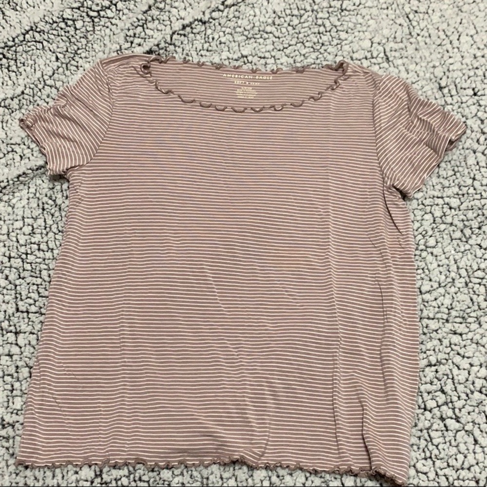 AE soft striped tee